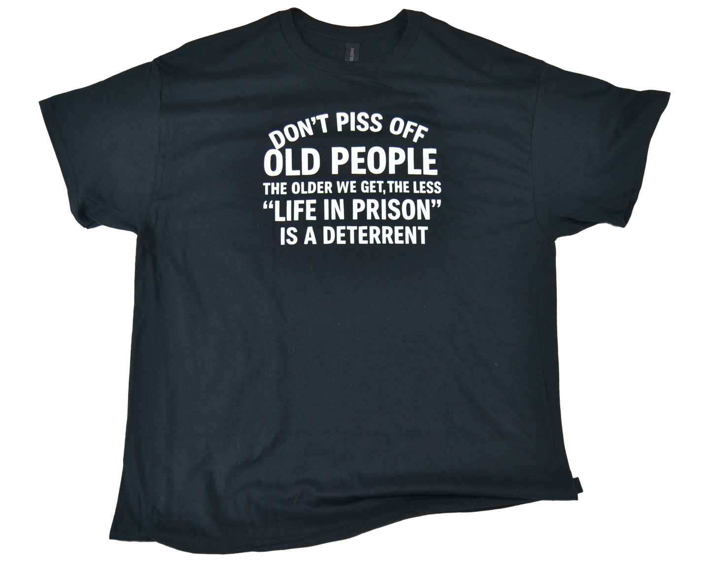 Funny Senior Humor T-Shirt – “Don’t Mess With Old People…” – Sarcastic Adult Tee – Gift for Retirees