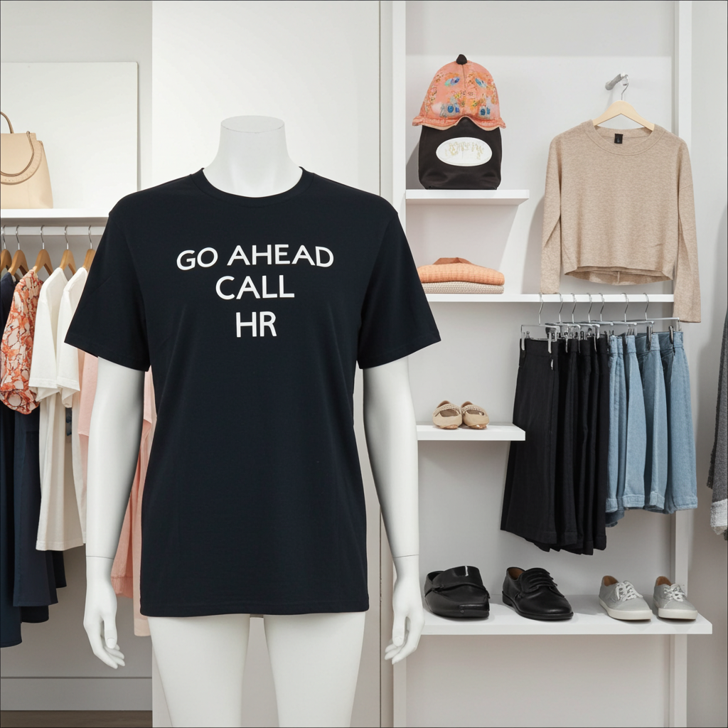 Funny Office Humor T-Shirt – “Go Ahead, Call HR” – Work Sarcasm Tee – Gift for Coworkers