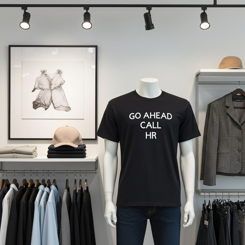 Funny Office Humor T-Shirt – “Go Ahead, Call HR” – Work Sarcasm Tee – Gift for Coworkers