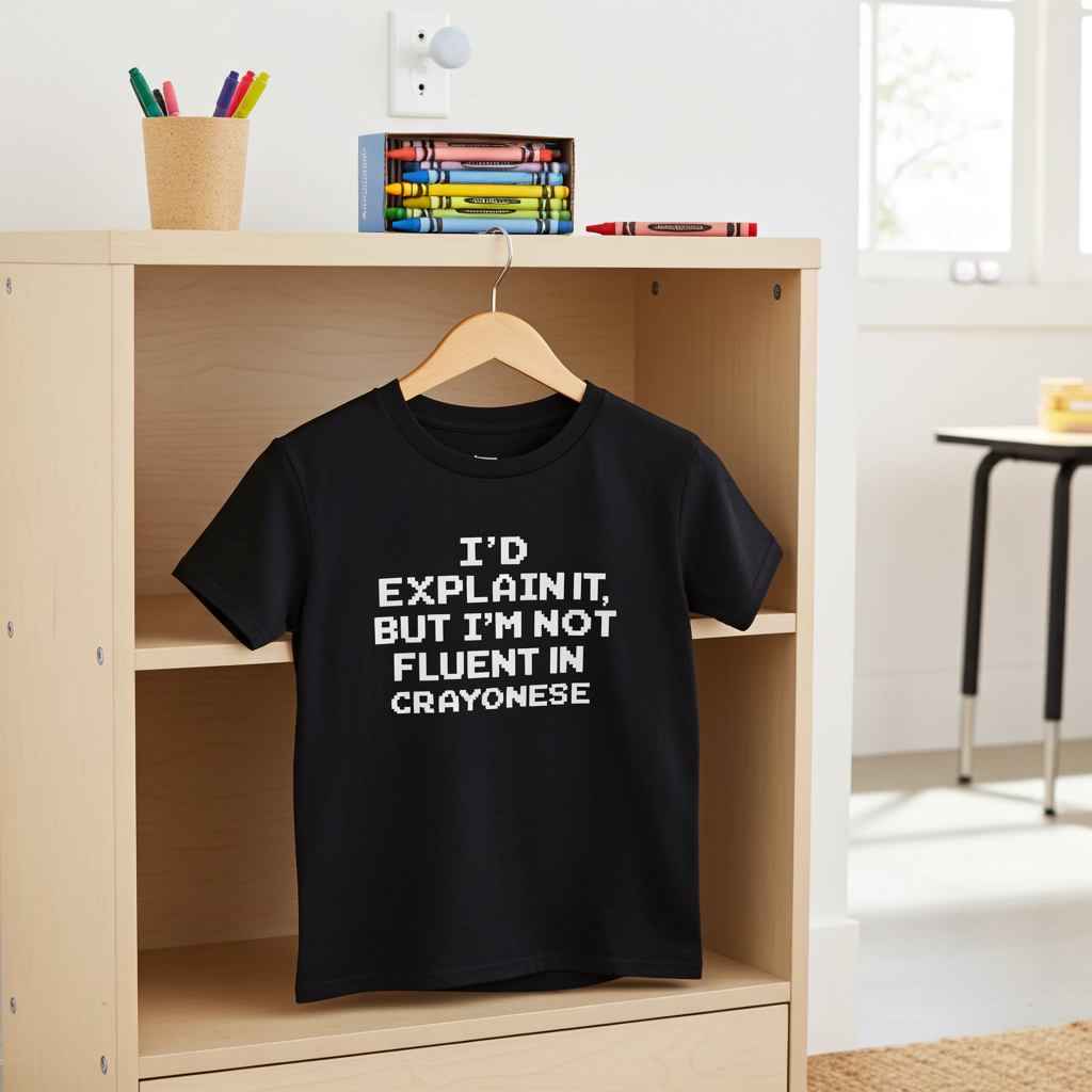 I'd explain it, but I'm not fluent in crayonese