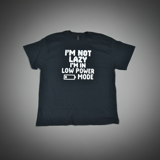 I'm not lazy, I'm in low-power mode