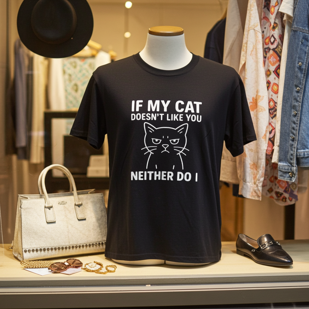 If my cat doesn't like you, neither do I