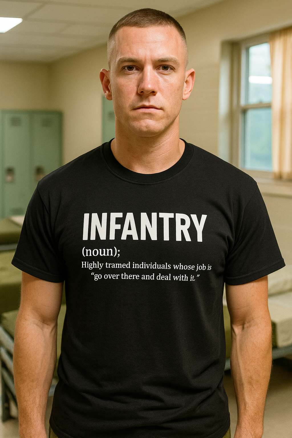 Infantry - Highly trained individuals whose job is to go over there and deal with it