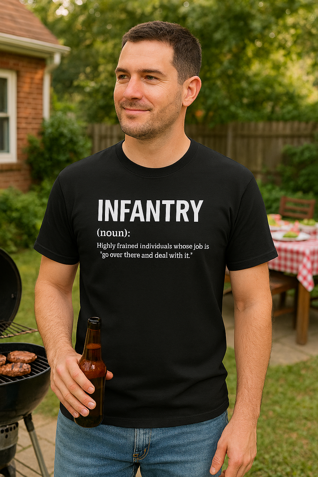 Infantry - Highly trained individuals whose job is to go over there and deal with it