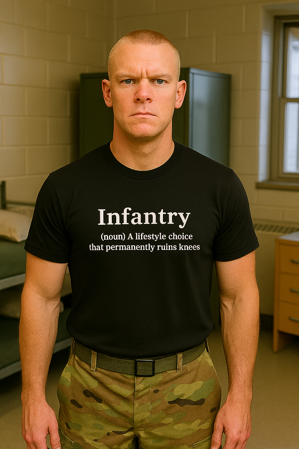 Infantry - A lifestyle choice that ruins knees permanently