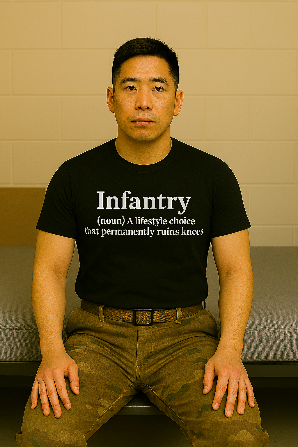Infantry - A lifestyle choice that ruins knees permanently