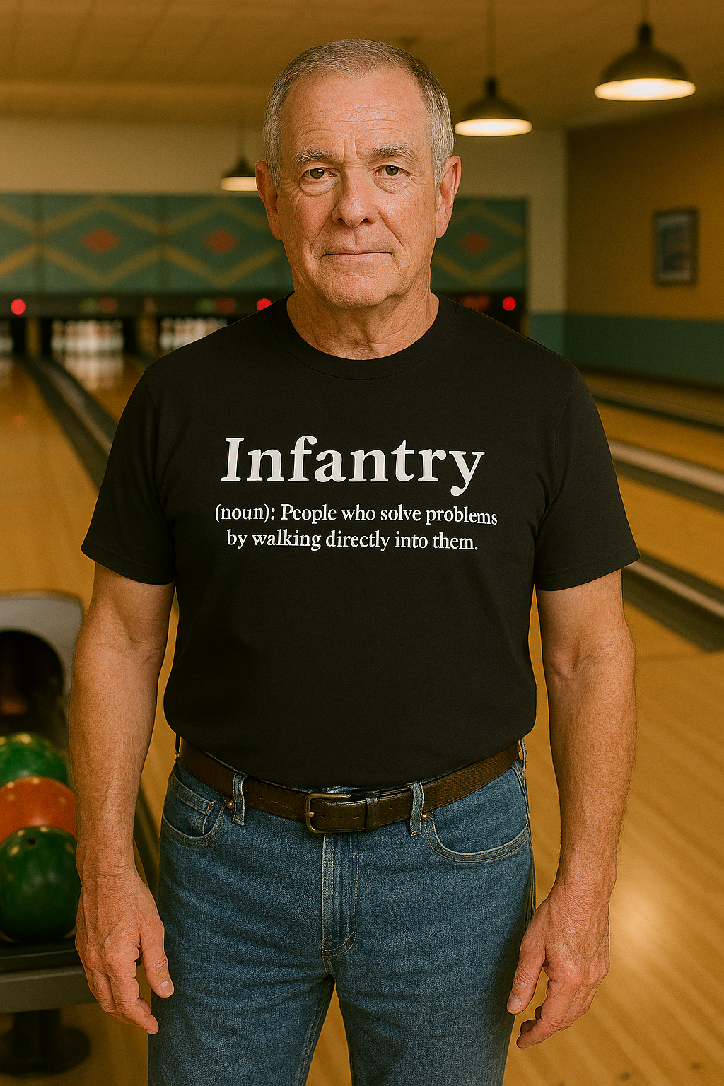 Infantry - People who solve problems by walking directly into them