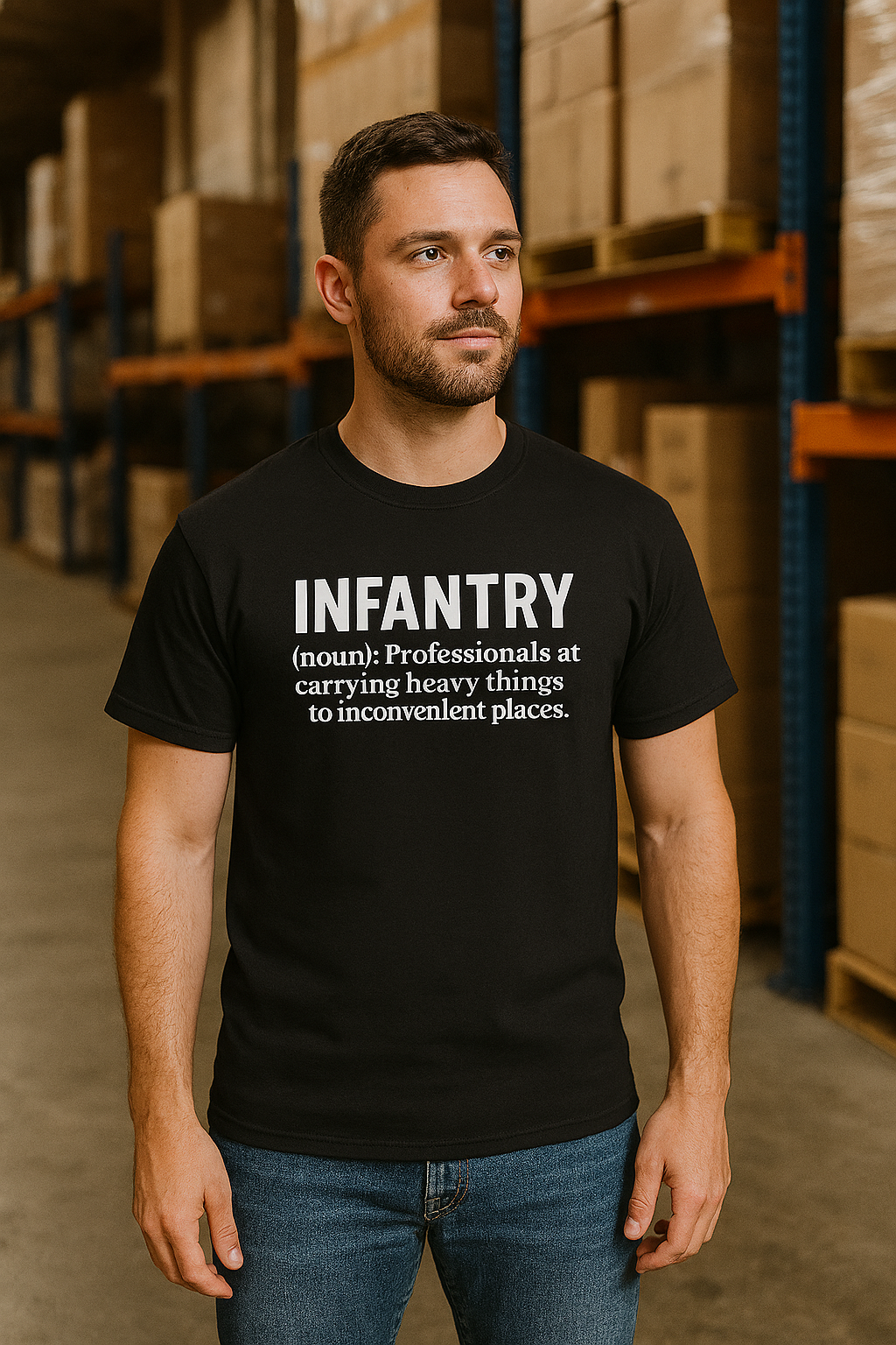 Infantry - Professionals at carrying heavy things to inconvenient places