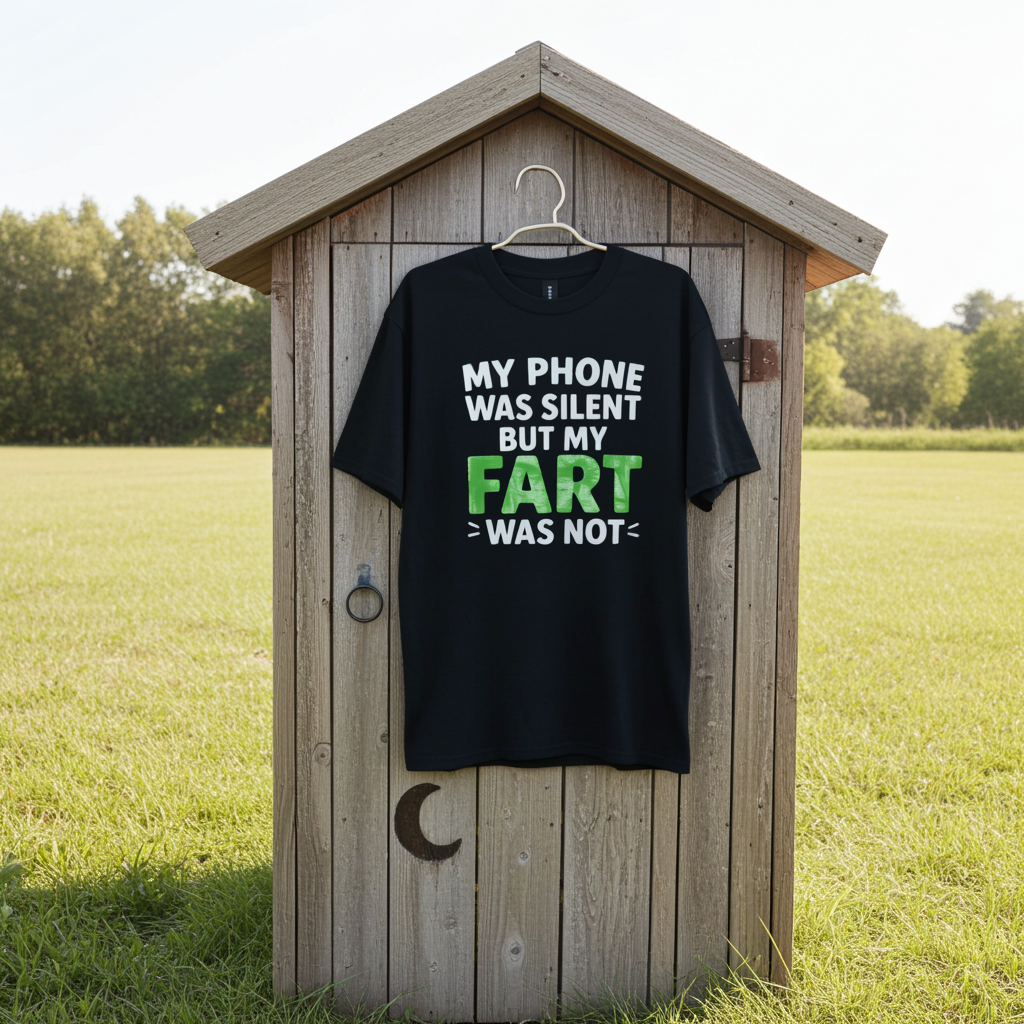 My phone was silent, but my FART was not