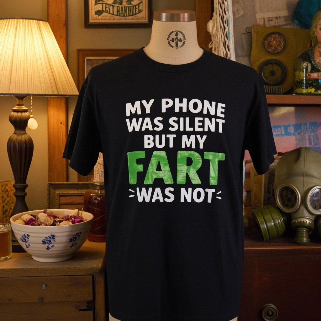 My phone was silent, but my FART was not