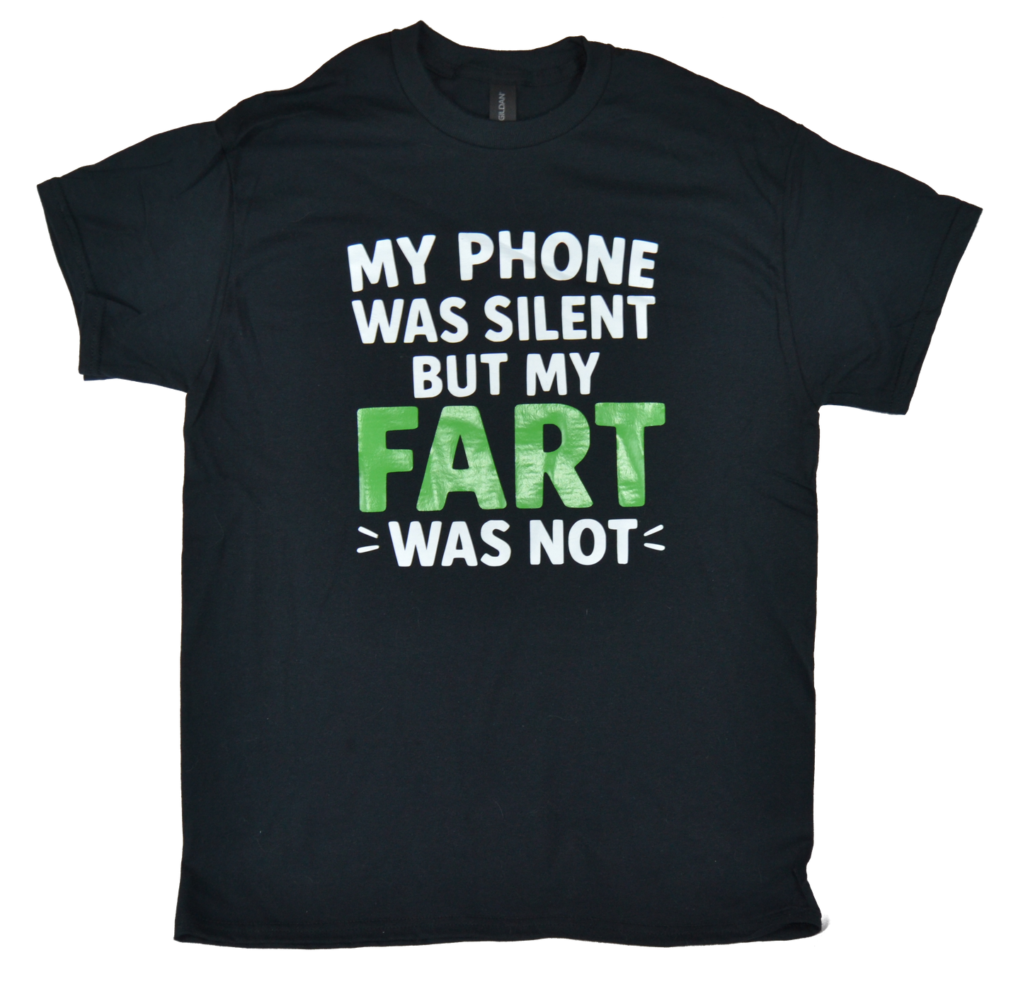 My phone was silent, but my FART was not
