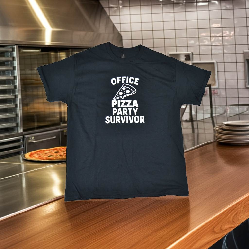 Office pizza party survivor