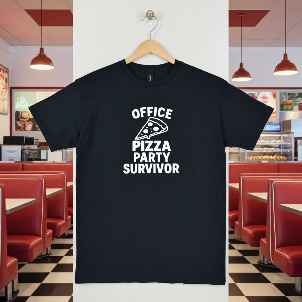 Office pizza party survivor
