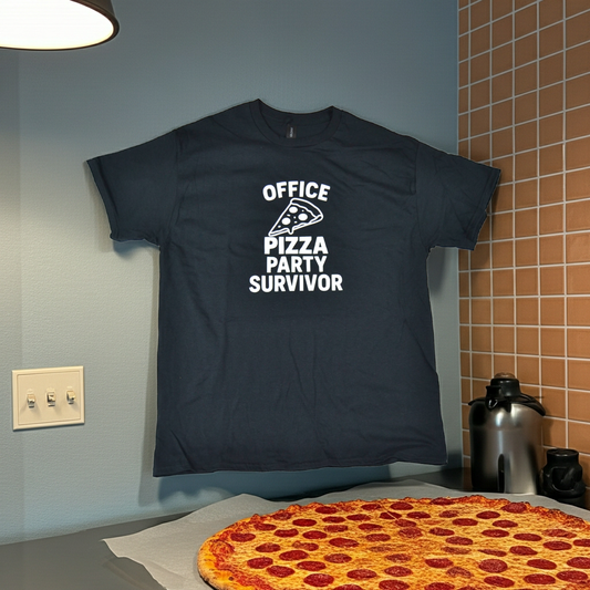 Office pizza party survivor