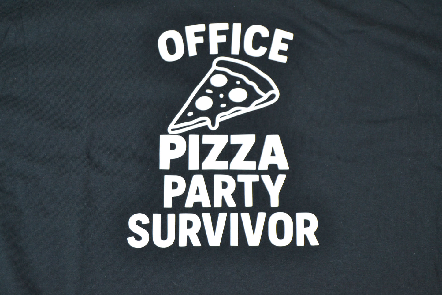 Office pizza party survivor