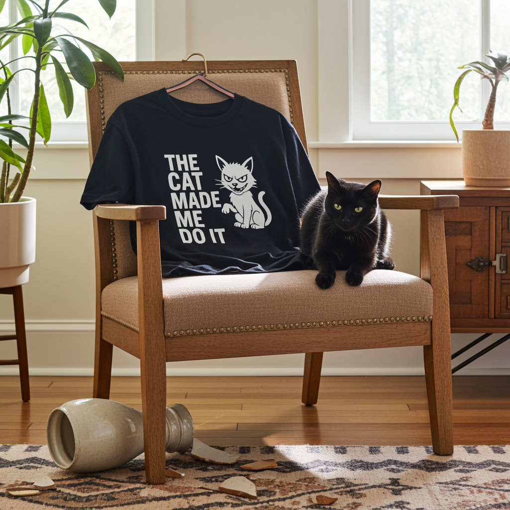 The cat made me do it