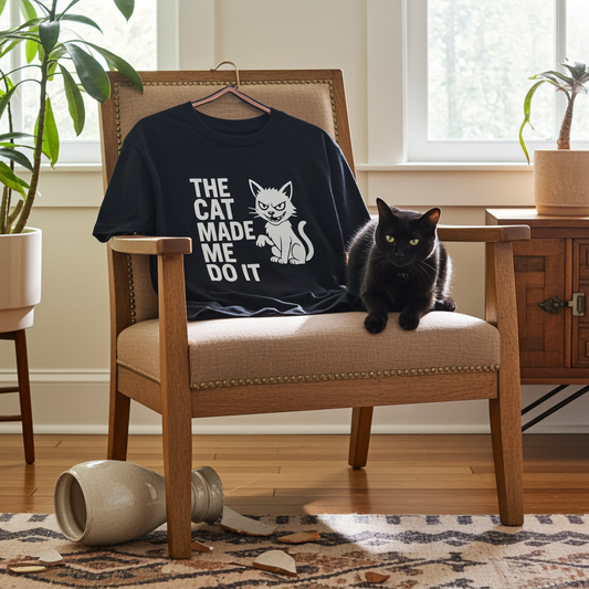 The cat made me do it