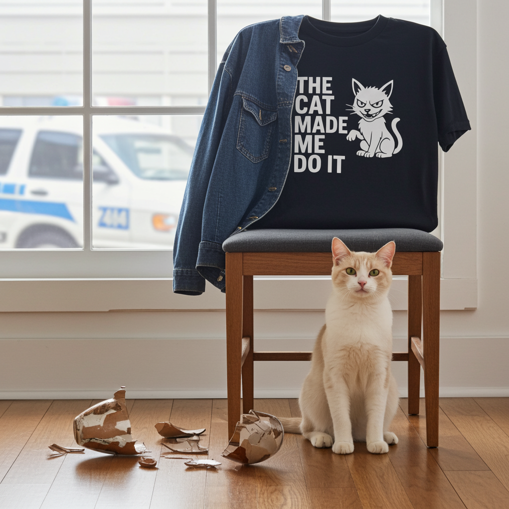 The cat made me do it