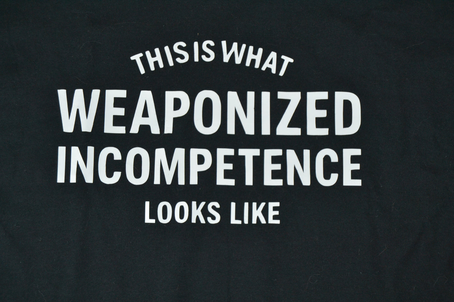 This is what weaponized incompetence looks like