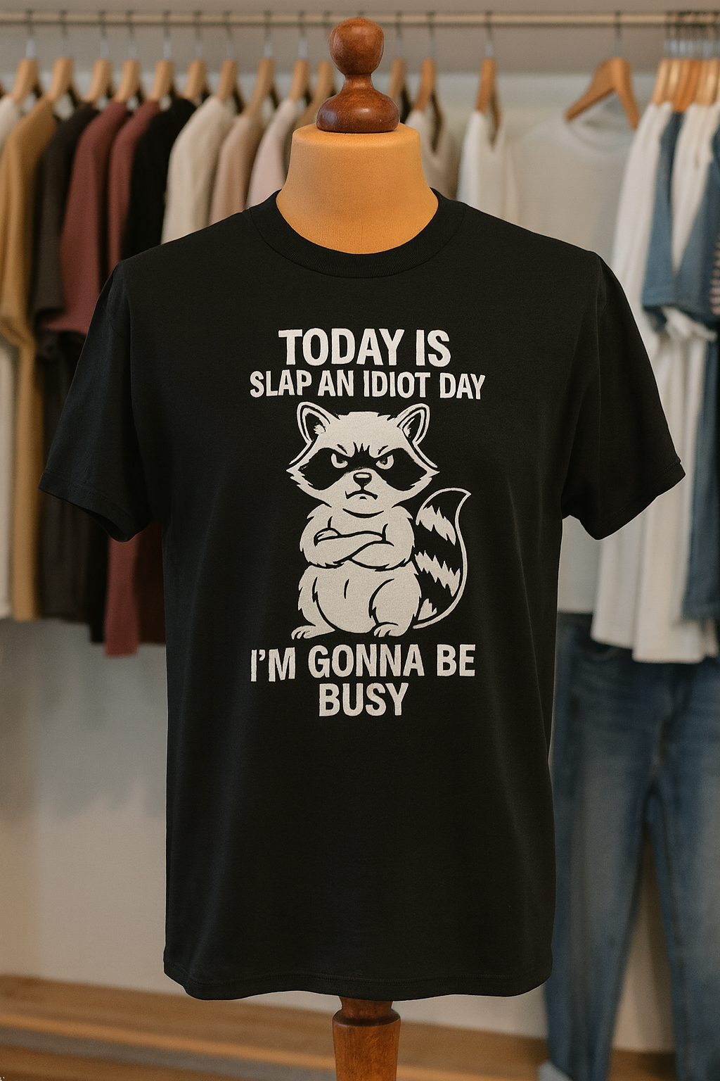 Today is slap an idiot day. I'm gunna be busy.