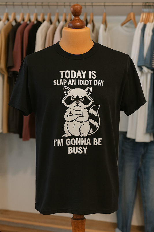Today is slap an idiot day. I'm gunna be busy.